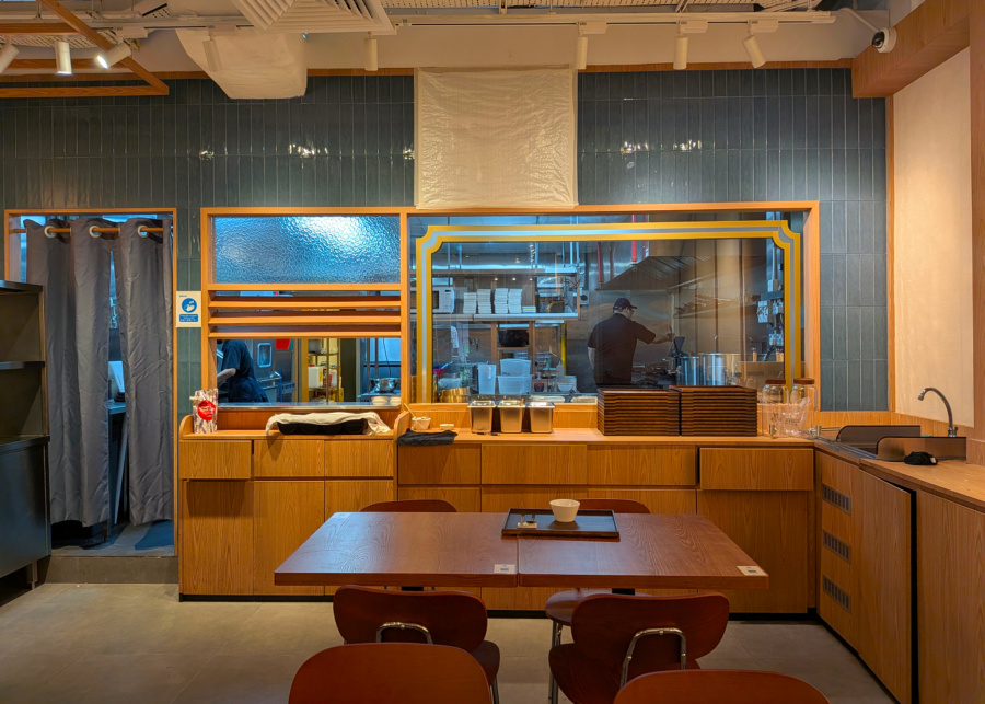 A view into the kitchen | Kimpson's Table at Amoy Street, Singapore