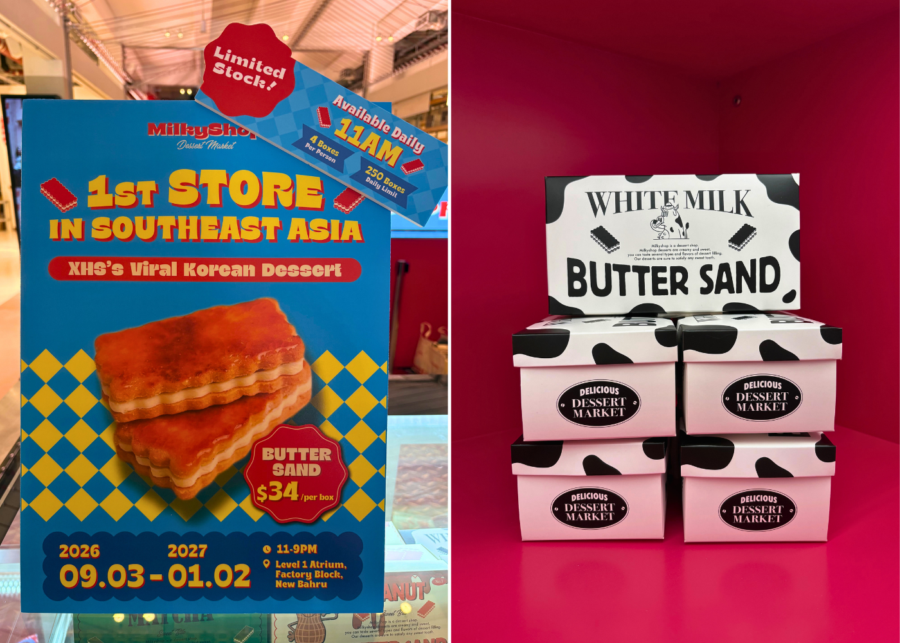 MilkyShop's pop-up store in New Bahru, Singapore