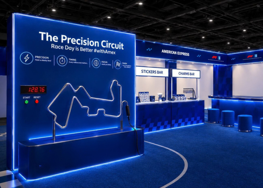 on track experience with amex american express - formula 1 grand prix singapore events