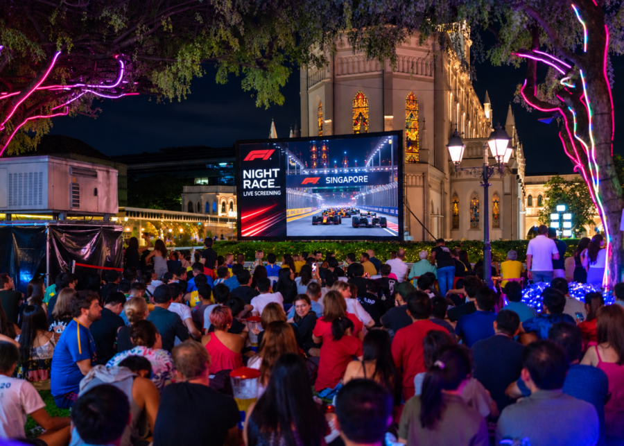the grand circuit bhijmes capitol singapore - formula 1 grand prix singapore events