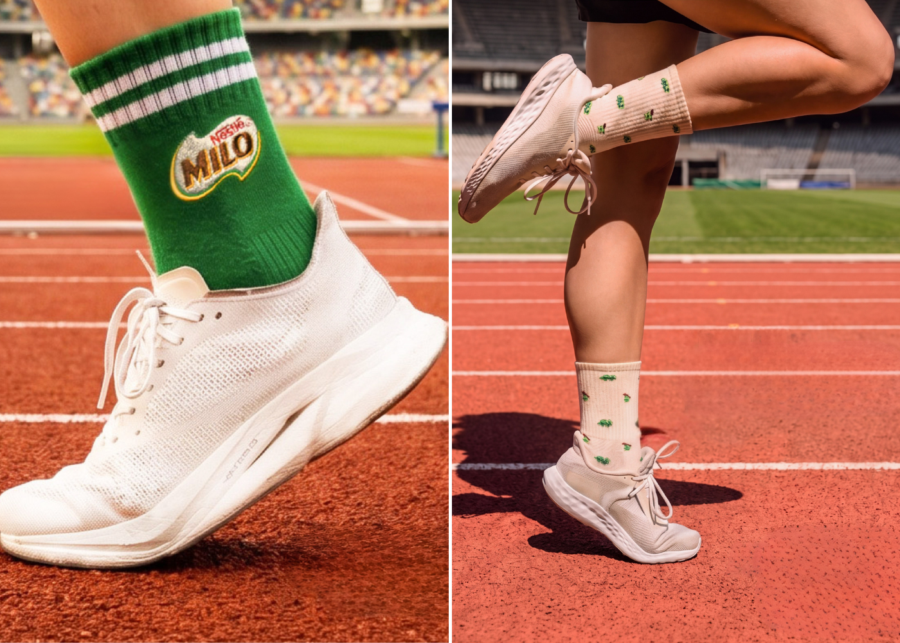 Calcetines Sports Day de Milo Van | ¿Qué está pasando en Singapur?