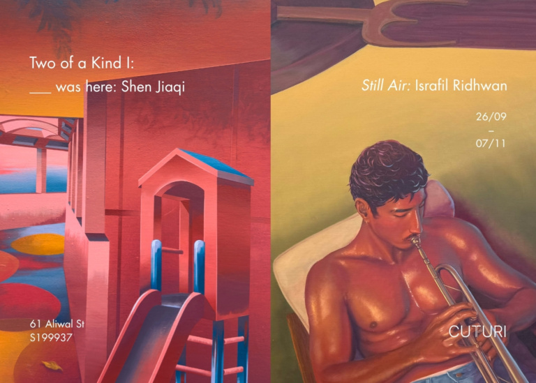 Two of a Kind I: ___ was here by Shen Jiaqi and Still Air by Israfil Ridhwan