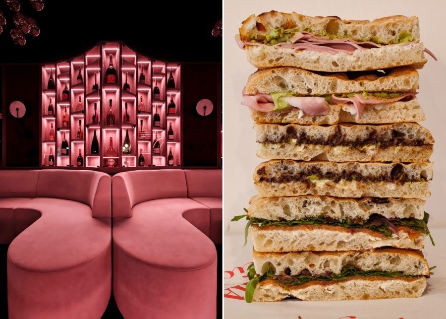 Girls Night Out Chocolate Therapy - The Champagnery interiors, Mamma Mia Focaccia