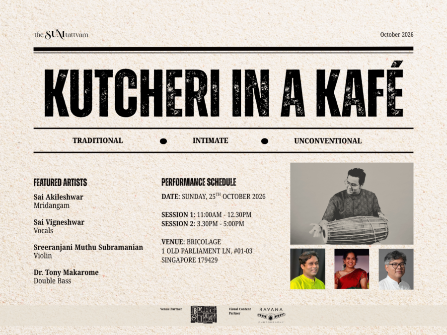 Kutcheri in a Kafé