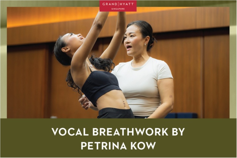 Vocal Breathwork by Petrina Kow at Damai, Grand Hyatt Singapore
