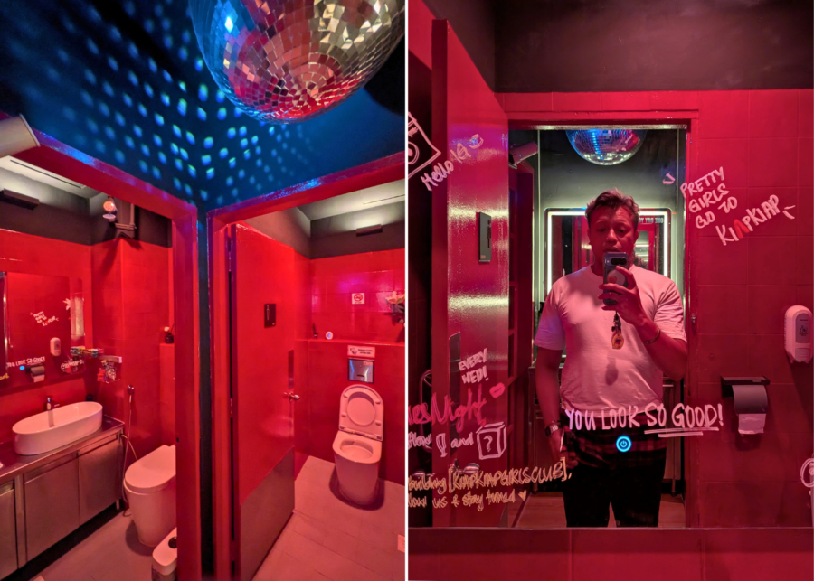 Vibey toilets | Kiap Kiap Chicken Club & Bar