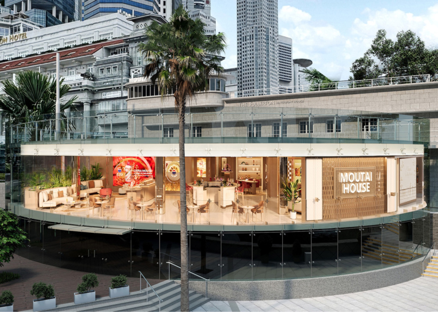Moutai House Singapore is bringing its world of Chinese spirits to Fullerton Waterboat House