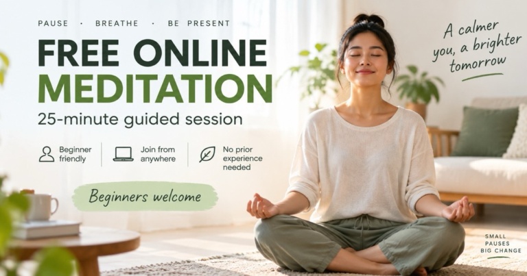 iMeditate – Free 25-minute guided meditation online