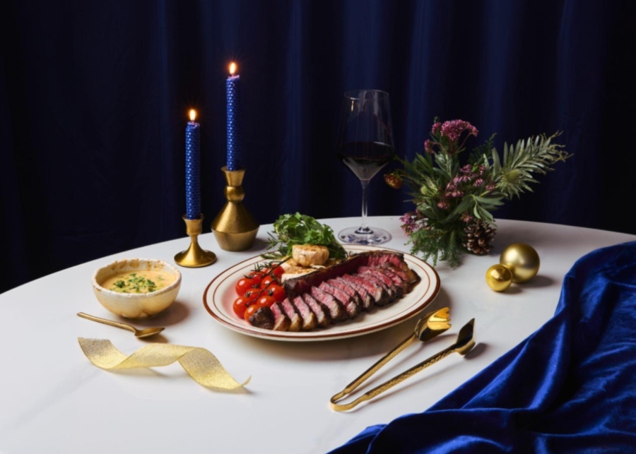 Best Christmas 2026 lunch and dinner menus in Singapore - Meadesmoore’s Westholme F1 Wagyu Bone-In Striploin MS 4_5 for dine-in