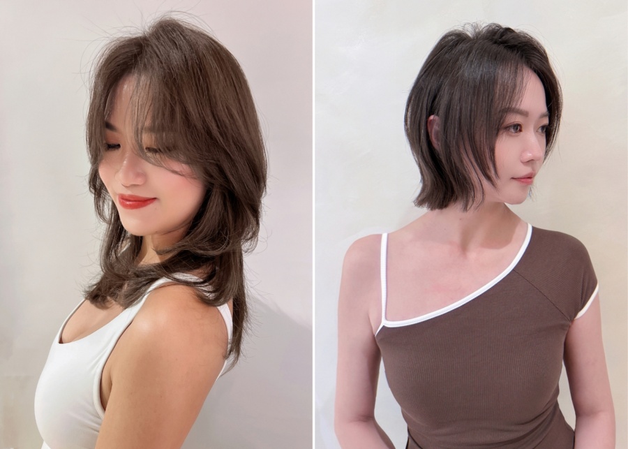 Best hair salons in Singapore - Be U Hair Design hair transformations