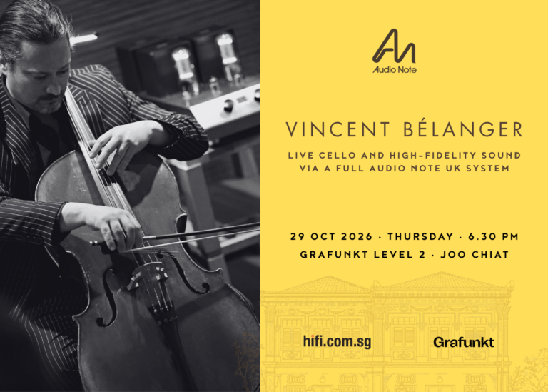 Vincent Bélanger – Live Cello and High-Fidelity Sound