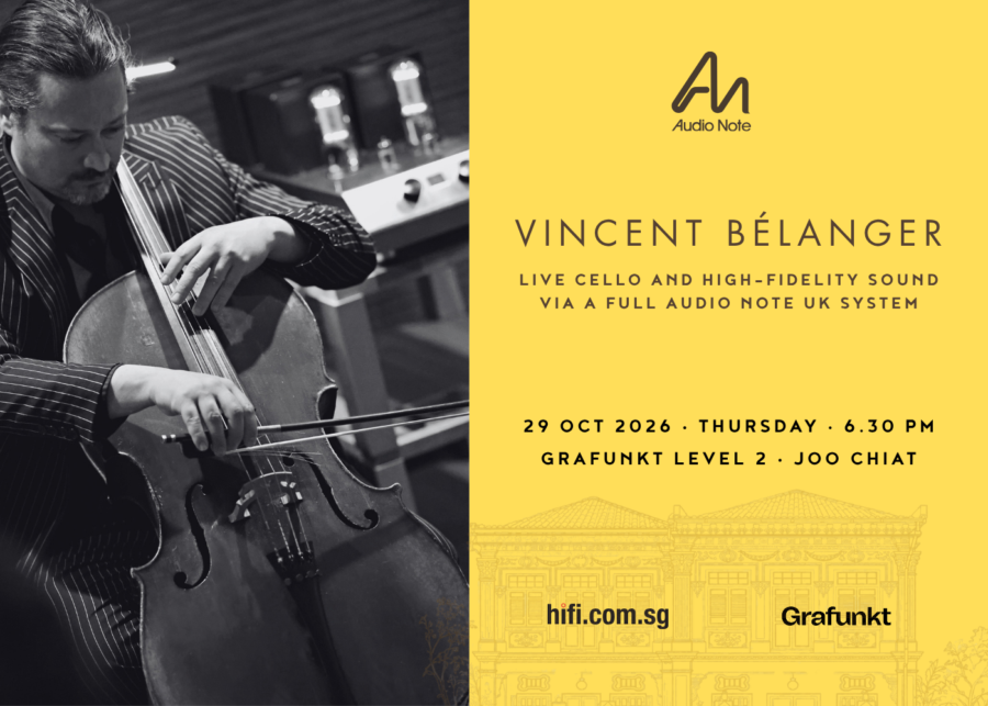 Vincent Bélanger – Live Cello and High-Fidelity Sound