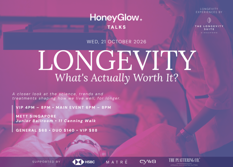 Join us for HoneyGlow Talks: Longevity – What’s Actually Worth It?