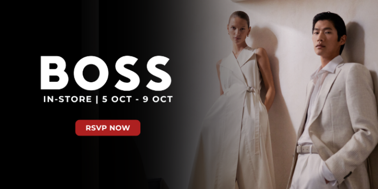 Boss sample flash sale at OnTheList