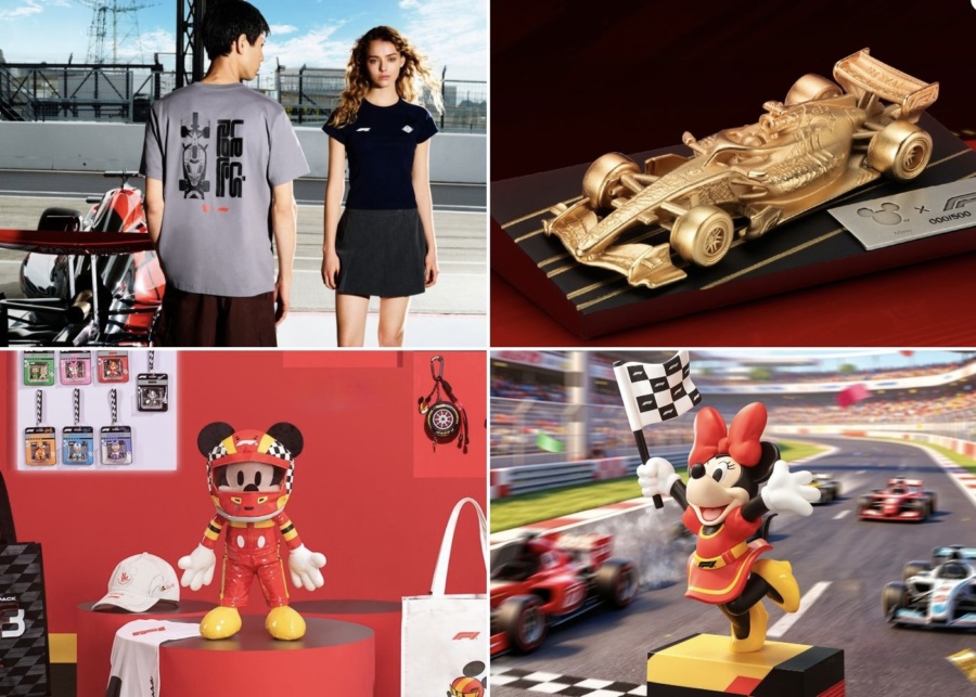 The Disney x Formula 1 “Fuel the Magic” collections are racing into Singapore – here’s what to shop