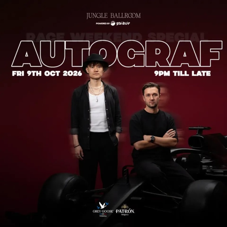 Autograf live in Singapore powered by GaiaVIP