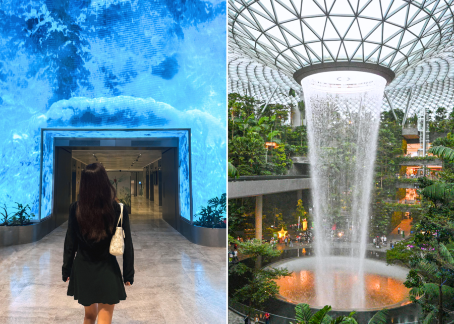 indoor walking trail singapore jewel changi airport