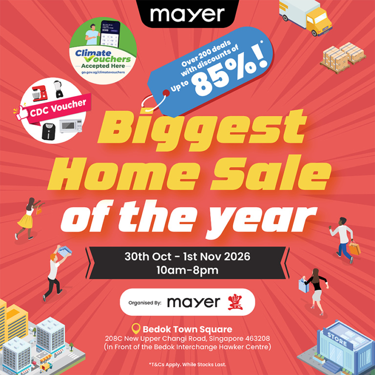 Mayer’s Biggest Home Sale of the Year returns to Bedok