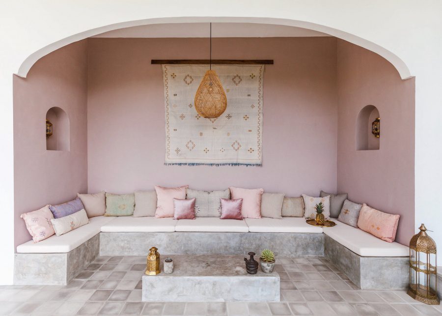 The Moroccan house at VYG Villas in Canggu, Bali, Indonesia