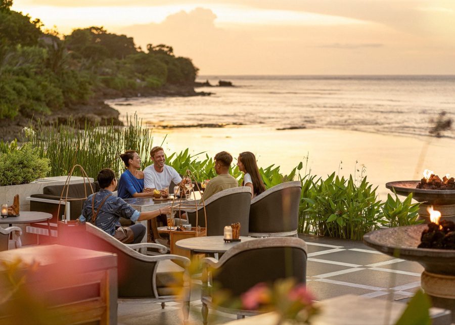 Settle in to Sundara for a taste of local flavours, elevated cuisine and the magical barbecue culture of Jimbaran Bay