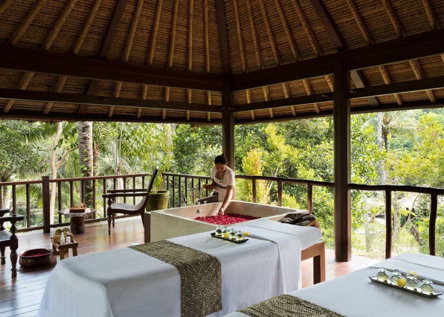 Massage with a view at Kayumanis Ubud