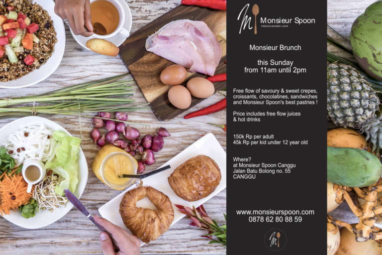 Monsieur Spoon Brunch Bali