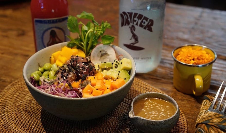 Bali's best Poke Bowls: Drifter Uluwatu