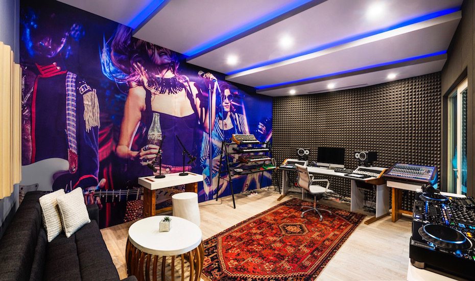 recording studio at W Bali Seminyak