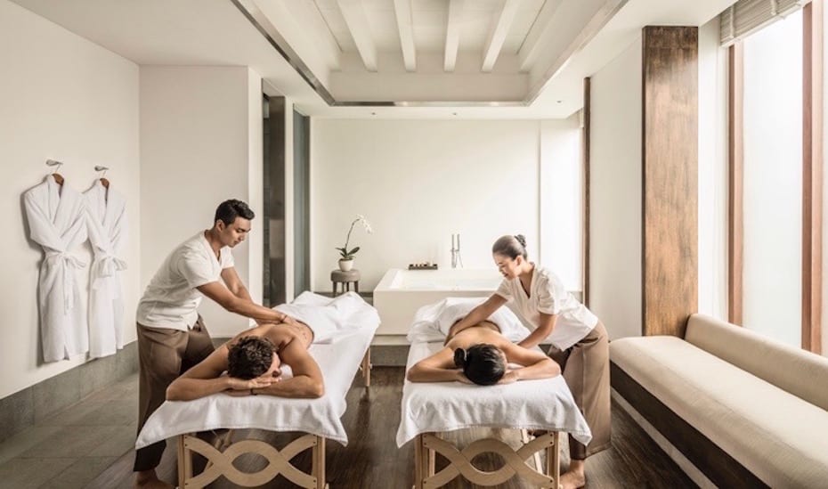 Couples massage at COMO Shambhala Retreat in Canggu - one of the best spas in Bali, Indonesia