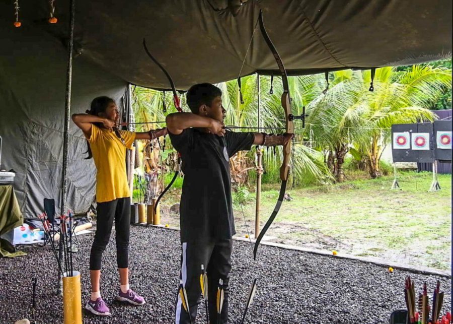 Things to do with sporty kids in bali - archery