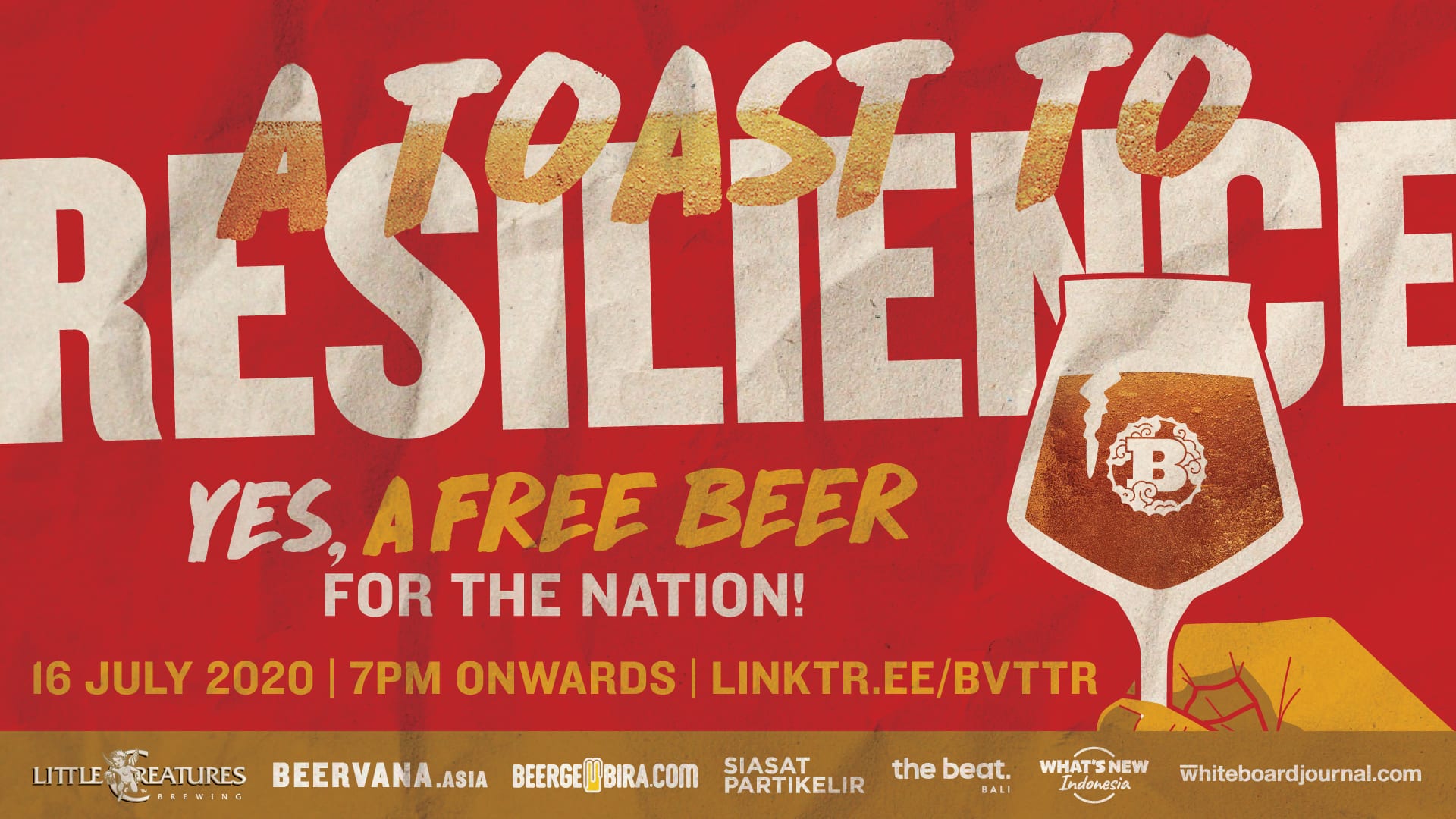 Beervana & Little Creatures Brewery Toast To Resilience Honeycombers Bali