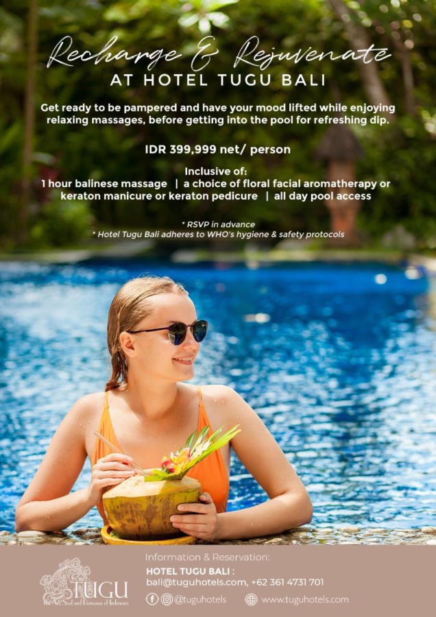 Recharge & Rejuvenate at Hotel Tugu Bali