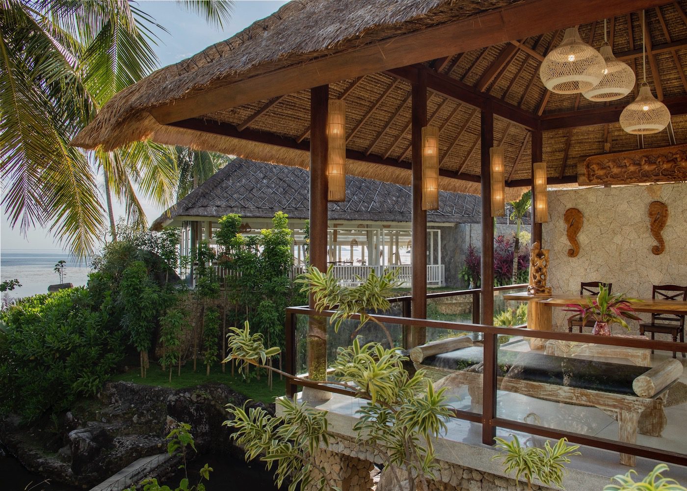 Lobby at Adiwana Jelita Sejuba Natuna Resort in Indonesia