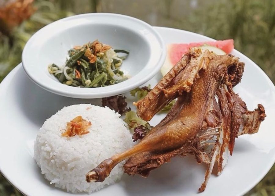 Bebek bengil - makan murah di Ubud yang enak khas Bali