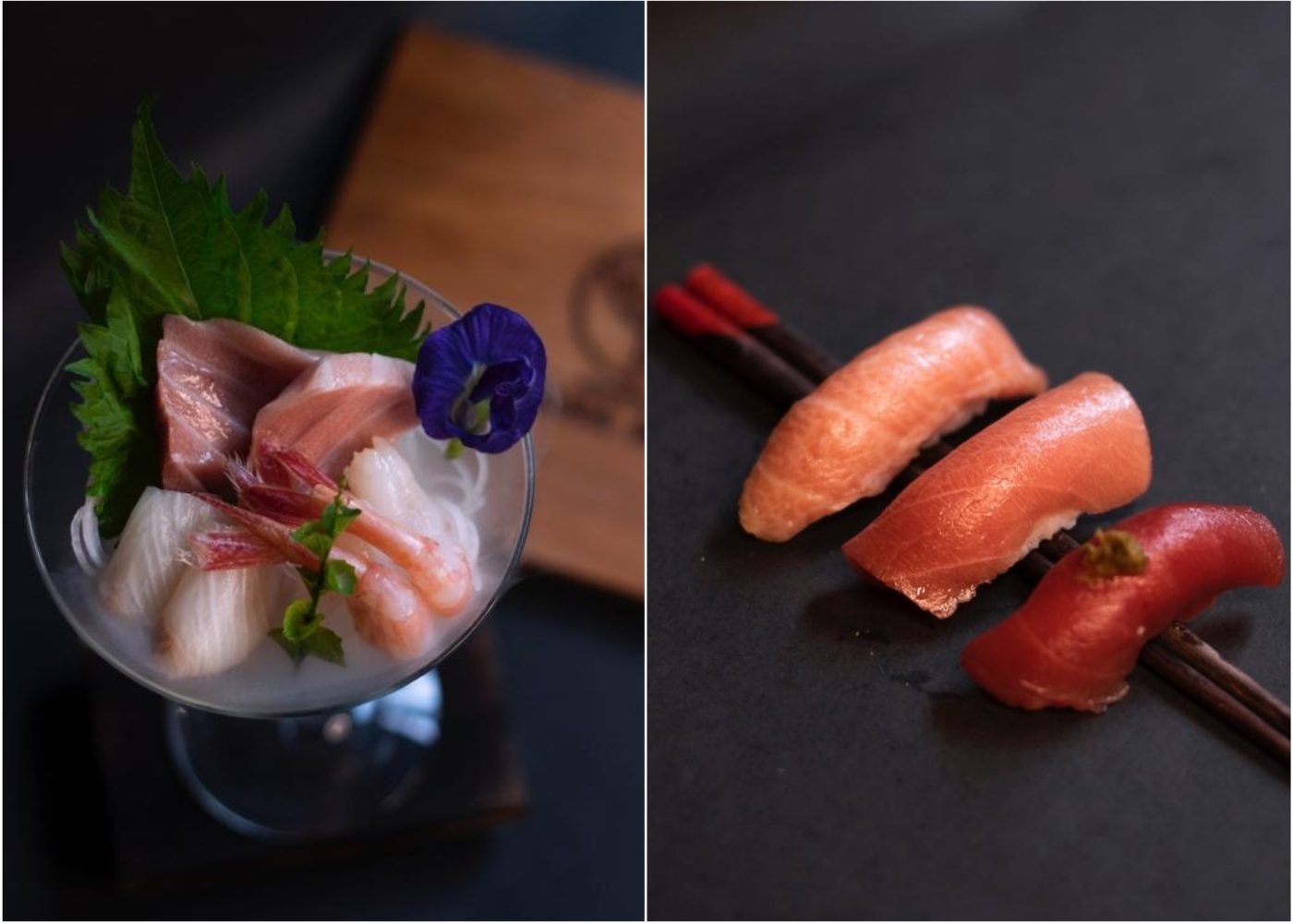 Sashimi at Sushi Koen - best Japanese restaurant in Seminyak Bali