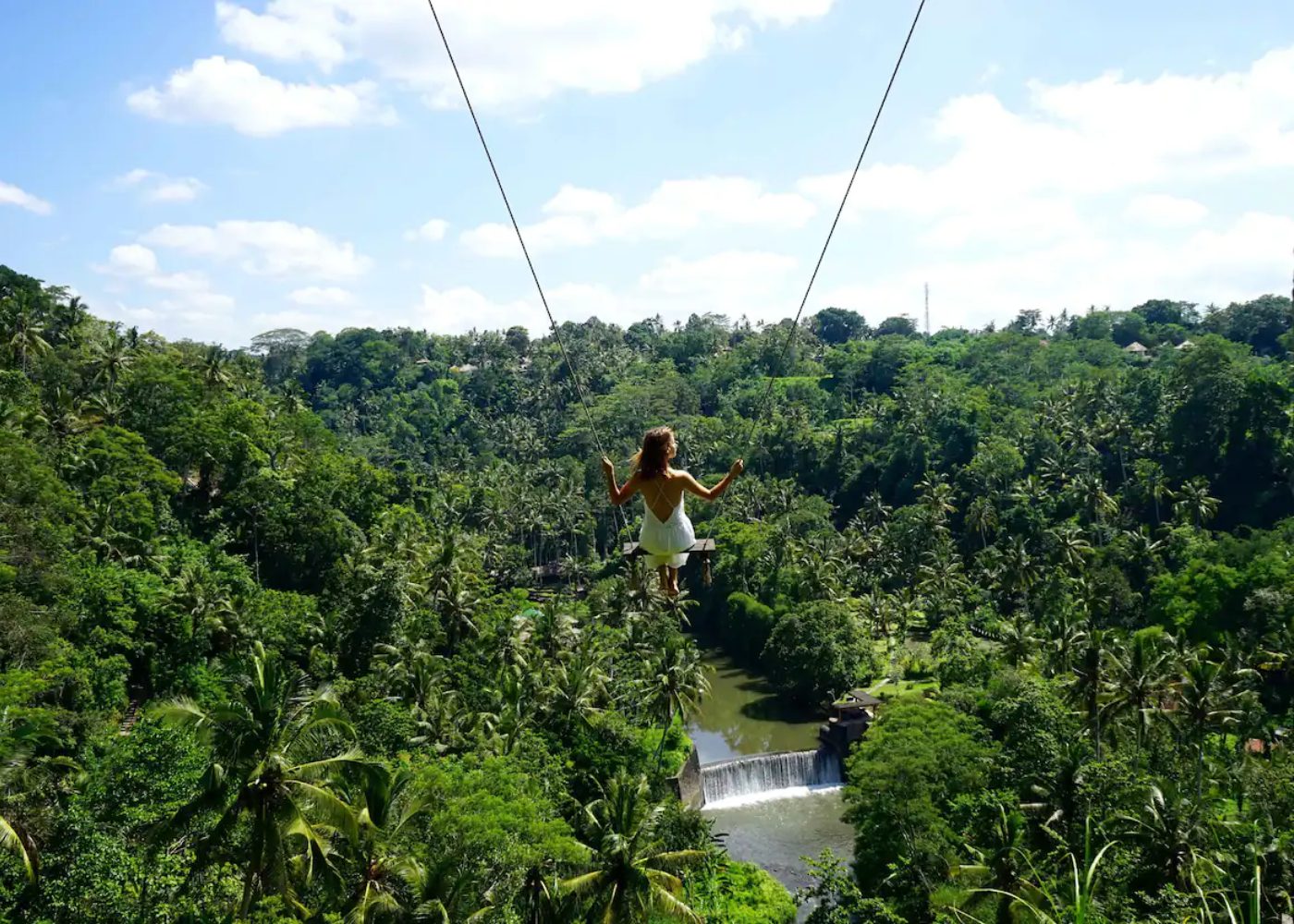 Best swings in Bali with jungle & ocean views Bali