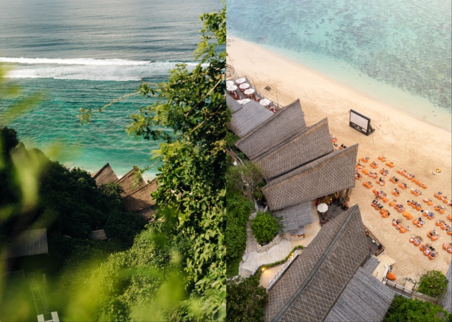 Sundays BEach Club at The Ungasan Clifftop Resort, Uluwatu, Bali, Indonesia