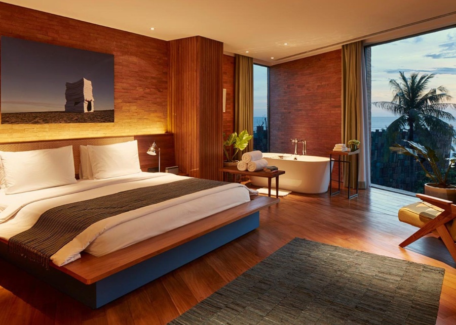 Sustainable suites at Katamama, one of the best hotels in Seminyak