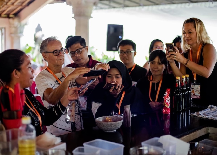 Masterclass at Ubud Food Festival in Bali Indonesia
