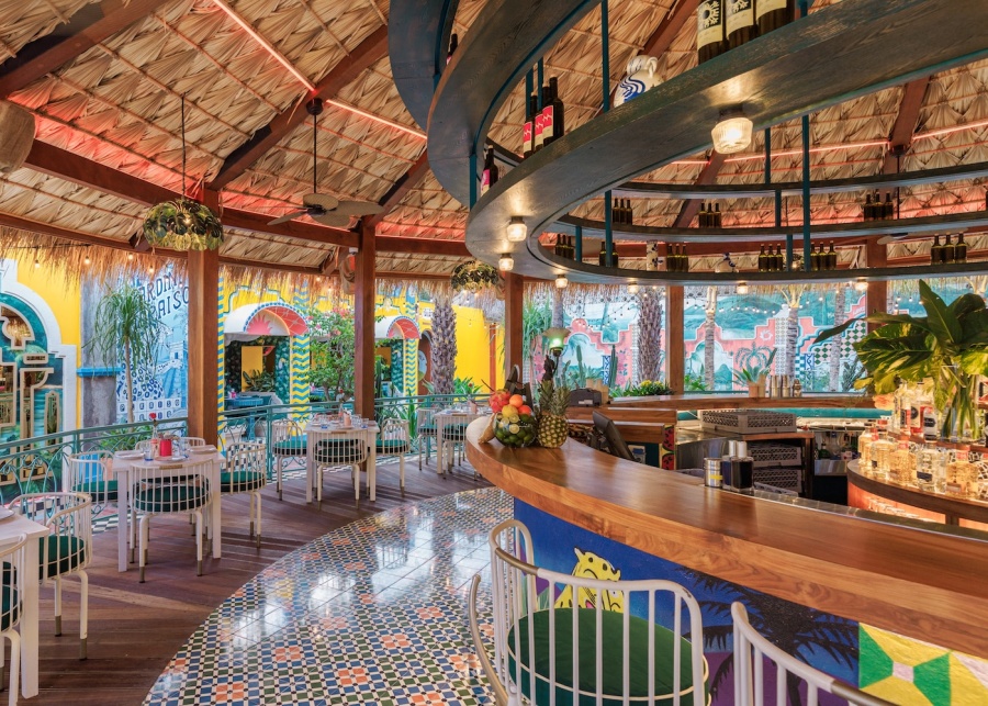 Jardin Paraiso at Motel Mexicola Canggu in Bali indonesia