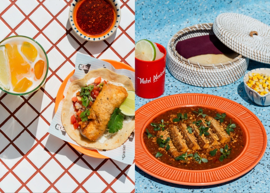 Jardin Paraiso food and drinks at Motel Mexicola Canggu in Bali indonesia