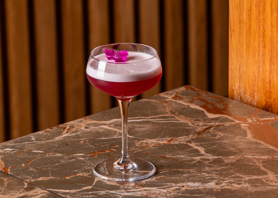 the cocktail at Ina Re at Desa Kitsune - a new restaurant in Canggu Bali