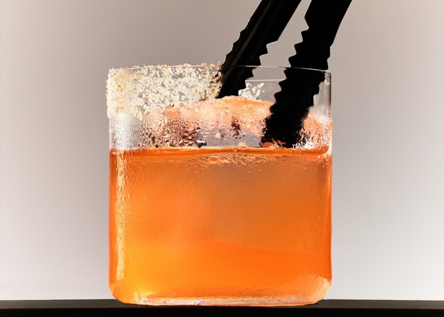 Limo Jungle Cocktail at Dome Restaurant at Desa Potato Head in Seminyak, Bali, Indonesia 