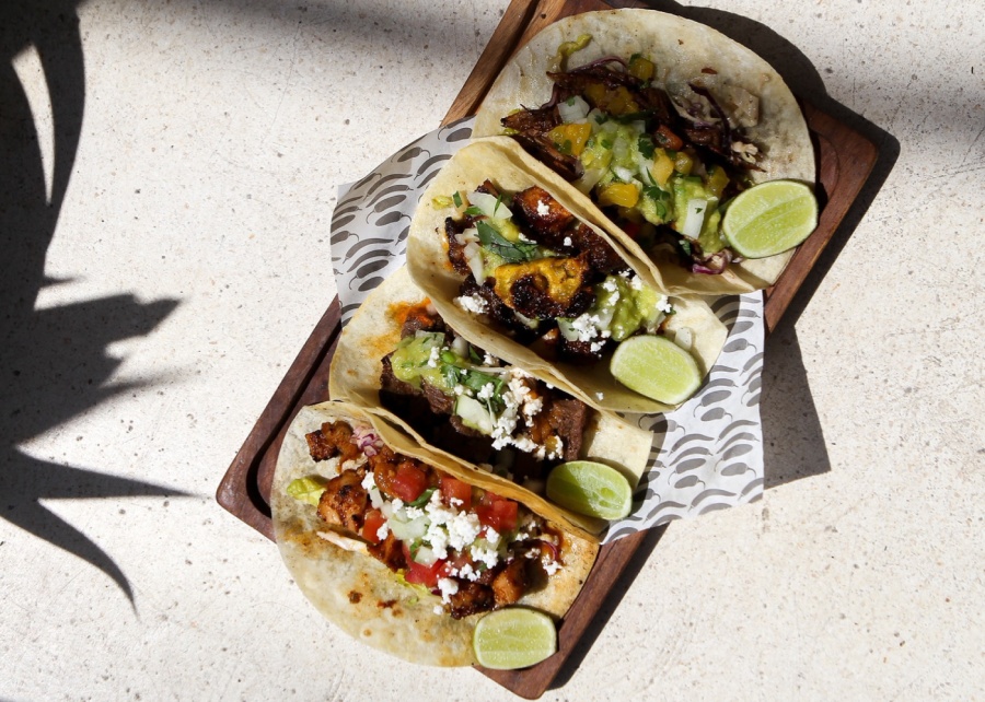 Tacos at Jalapeno Mexican restaurants in Sanur and Canggu, Bali, Indonesia