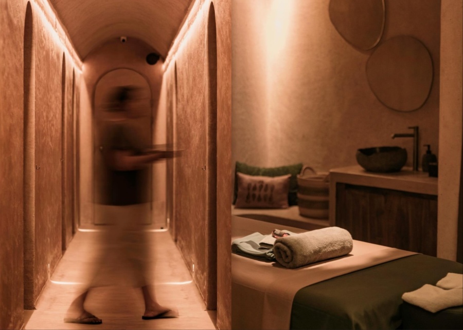 Massage room at Therapy Day Spa in Pererenan, Canggu, Bali