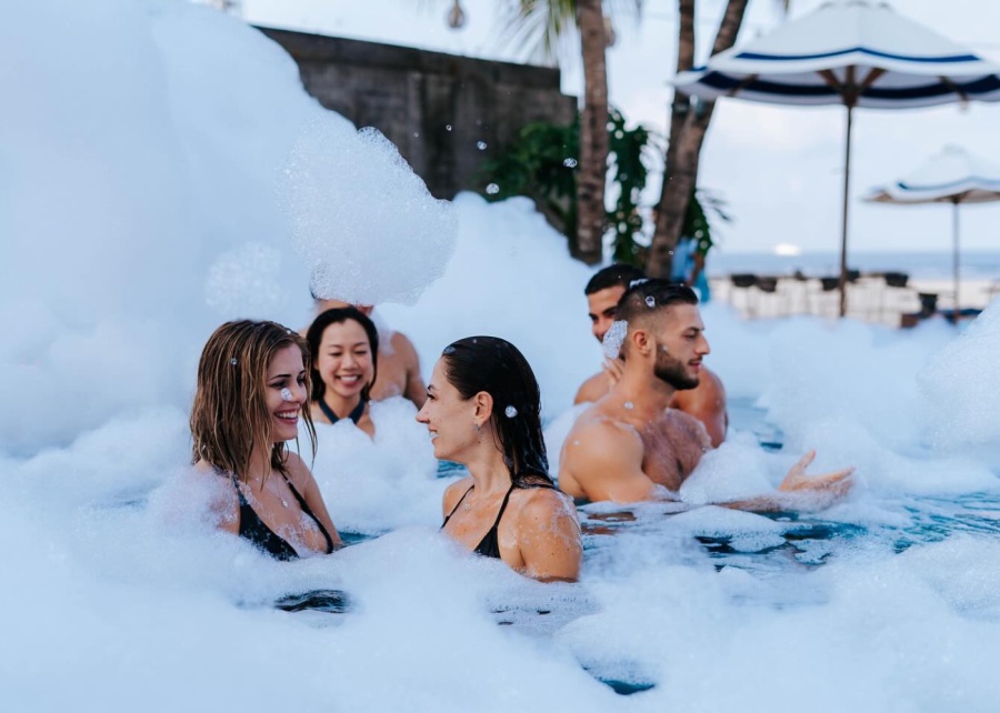 Manarai Beach House di Pantai Nusa Dua, Bali