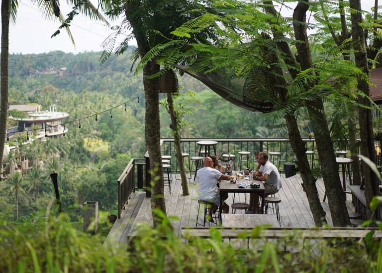 Ubud Restaurant at Ubud Heaven Sayan Villa
