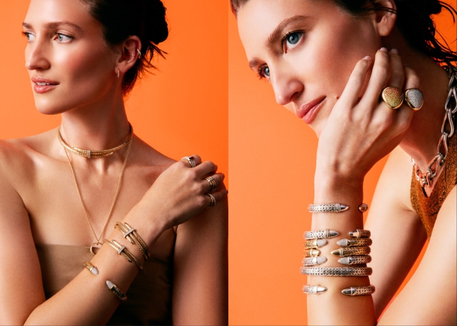 Moel wearing uxury jewellery from <yoastmark class=