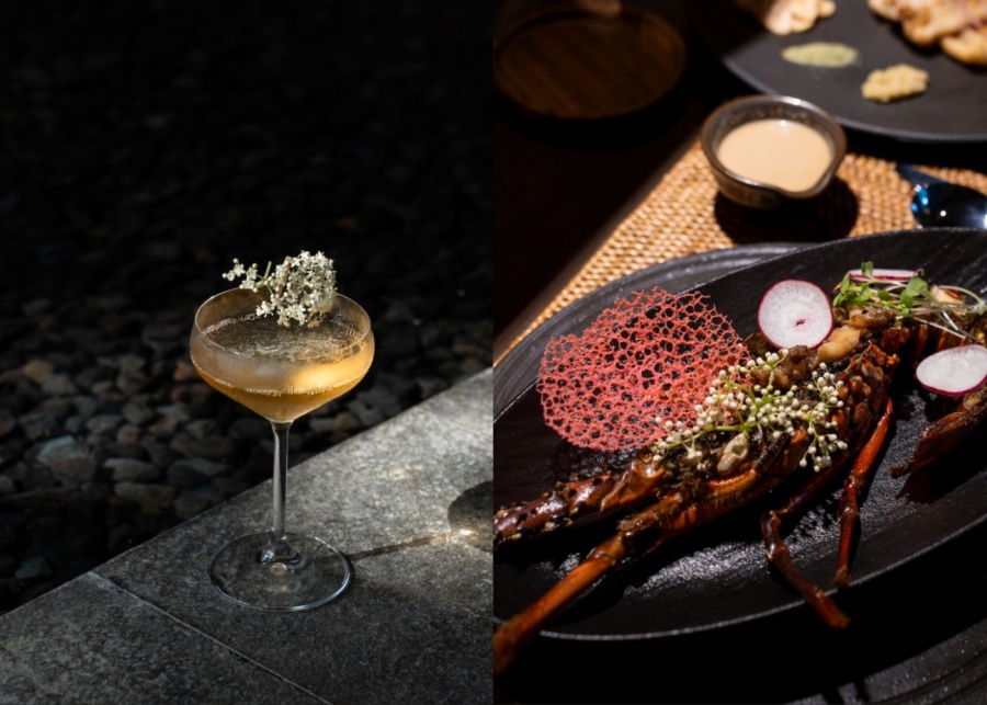 LAND & SEA SET MENU at Mori Japanese restaurant in UBud Bali Indonesia 