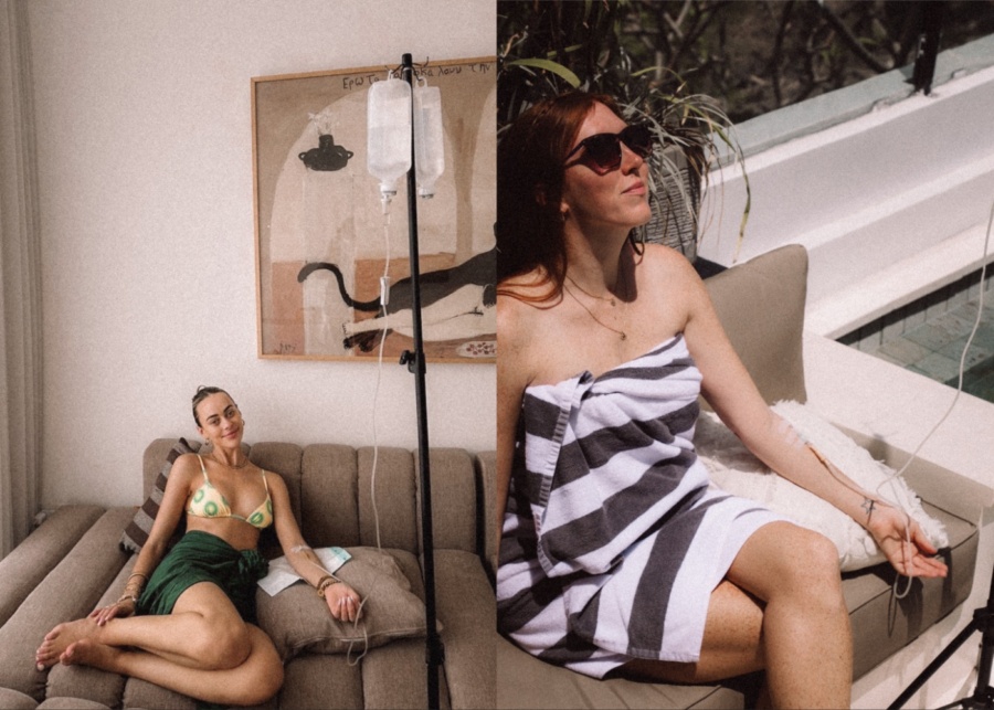 The Dose home IV vitamin hangover infusions in Bali, indonesia